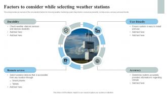 Factors To Consider While Selecting Weather Stations IoT Thermostats To Control HVAC System IoT SS