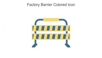 Factory Barrier Colored Icon In Powerpoint Pptx Png And Editable Eps Format