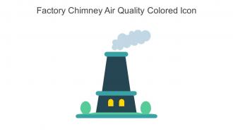 Factory Chimney Air Quality Colored Icon In Powerpoint Pptx Png And Editable Eps Format