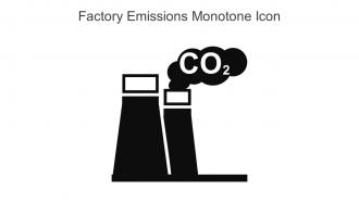 Factory Emissions Monotone Icon In Powerpoint Pptx Png And Editable Eps Format