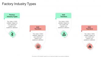 Factory Industry Types In Powerpoint And Google Slides Cpb