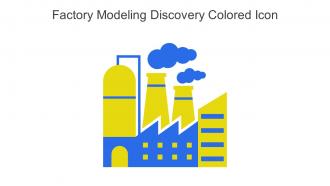 Factory Modeling Discovery Colored Icon In Powerpoint Pptx Png And Editable Eps Format