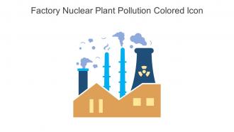 Factory Nuclear Plant Pollution Colored Icon In Powerpoint Pptx Png And Editable Eps Format