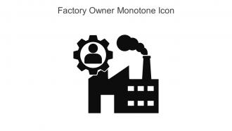 Factory Owner Monotone Icon In Powerpoint Pptx Png And Editable Eps Format