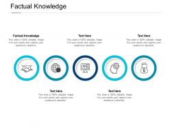 Factual knowledge ppt powerpoint presentation styles graphics cpb
