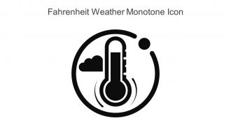 Fahrenheit Weather Monotone Icon In Powerpoint Pptx Png And Editable Eps Format