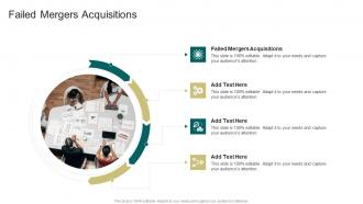Failed Mergers Acquisitions In Powerpoint And Google Slides Cpb