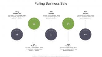 Failing Business Sale In Powerpoint And Google Slides Cpb