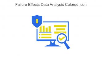 Failure Effects Data Analysis Colored Icon In Powerpoint Pptx Png And Editable Eps Format