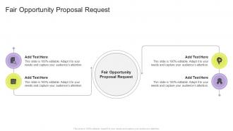 Fair Opportunity Proposal Request In Powerpoint And Google Slides Cpb