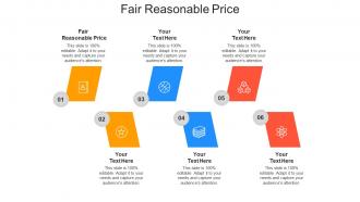 Fair reasonable price ppt powerpoint presentation summary diagrams cpb