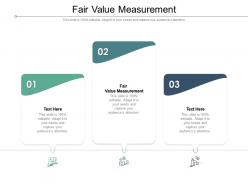 Fair value measurement ppt powerpoint presentation ideas inspiration cpb
