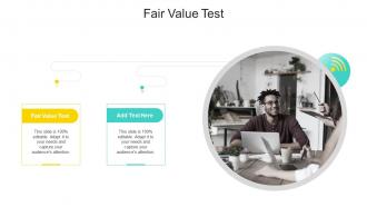 Fair Value Test In Powerpoint And Google Slides Cpb