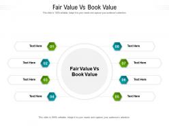 Fair value vs book value ppt powerpoint presentation inspiration graphic images cpb