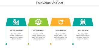 Fair Value Vs Cost Ppt Powerpoint Presentation Gallery Portfolio Cpb