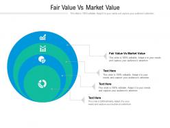 Fair value vs market value ppt powerpoint presentation gallery design inspiration cpb