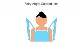 Fairy Angel Colored Icon In Powerpoint Pptx Png And Editable Eps Format