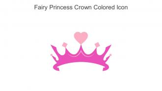 Fairy Princess Crown Colored Icon In Powerpoint Pptx Png And Editable Eps Format