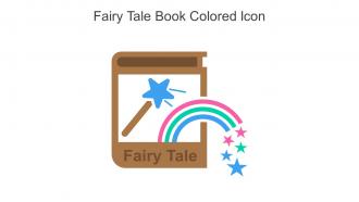 Fairy Tale Book Colored Icon In Powerpoint Pptx Png And Editable Eps Format