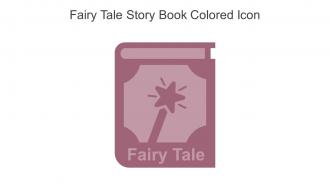 Fairy Tale Story Book Colored Icon In Powerpoint Pptx Png And Editable Eps Format