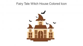 Fairy Tale Witch House Colored Icon In Powerpoint Pptx Png And Editable Eps Format