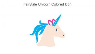 Fairytale Unicorn Colored Icon In Powerpoint Pptx Png And Editable Eps Format