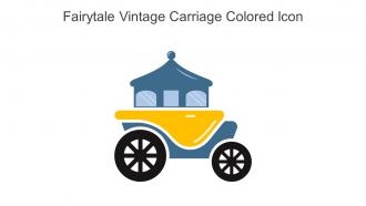 Fairytale Vintage Carriage Colored Icon In Powerpoint Pptx Png And Editable Eps Format