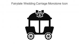 Fairytale Wedding Carriage Monotone Icon In Powerpoint Pptx Png And Editable Eps Format