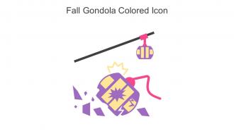 Fall Gondola Colored Icon In Powerpoint Pptx Png And Editable Eps Format