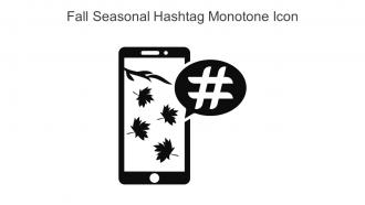 Fall Seasonal Hashtag Monotone Icon In Powerpoint Pptx Png And Editable Eps Format
