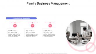 Family Business Management In Powerpoint And Google Slides Cpb