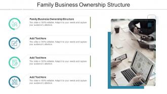 Family Business Ownership Structure In Powerpoint And Google Slides Cpb