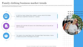 Family Clothing Business Market Trends BP SS