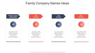 Family Company Names Ideas In Powerpoint And Google Slides Cpb