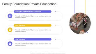 Family Foundation Private Foundation In Powerpoint And Google Slides Cpb