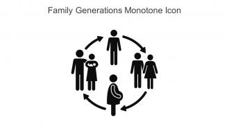 Family Generations Monotone Icon In Powerpoint Pptx Png And Editable Eps Format