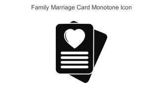 Family Marriage Card Monotone Icon In Powerpoint Pptx Png And Editable Eps Format