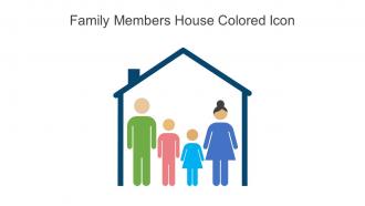 Family Members House Colored Icon In Powerpoint Pptx Png And Editable Eps Format