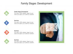 Family stages development ppt powerpoint presentation icon master slide cpb