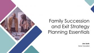 Family Succession And Exit Strategy Planning Essentials PPT Information AT Family Succession And Exit Strategy Planning Essentials PPT Information AT
