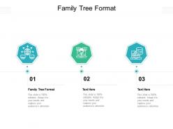 Family tree format ppt powerpoint presentation file example cpb