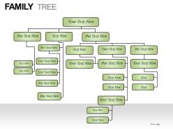 Family tree powerpoint presentation slides