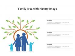 Family tree with history image