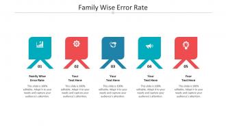 Family wise error rate ppt powerpoint presentation diagram templates cpb