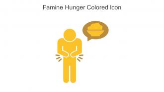 Famine Hunger Colored Icon In Powerpoint Pptx Png And Editable Eps Format
