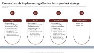 Famous Brands Implementing Effective Focus Process To Setup Brilliant Strategy SS V