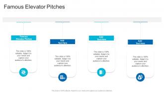Famous Elevator Pitches In Powerpoint And Google Slides Cpb