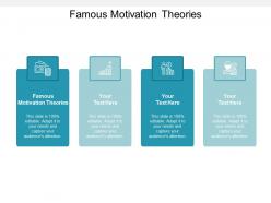 Famous motivation theories ppt powerpoint presentation icon designs cpb