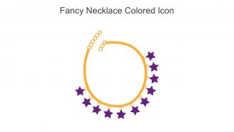 Fancy Necklace Colored Icon In Powerpoint Pptx Png And Editable Eps Format