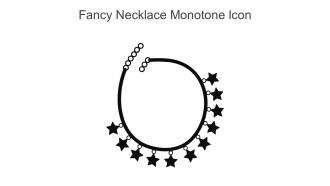 Fancy Necklace Monotone Icon In Powerpoint Pptx Png And Editable Eps Format